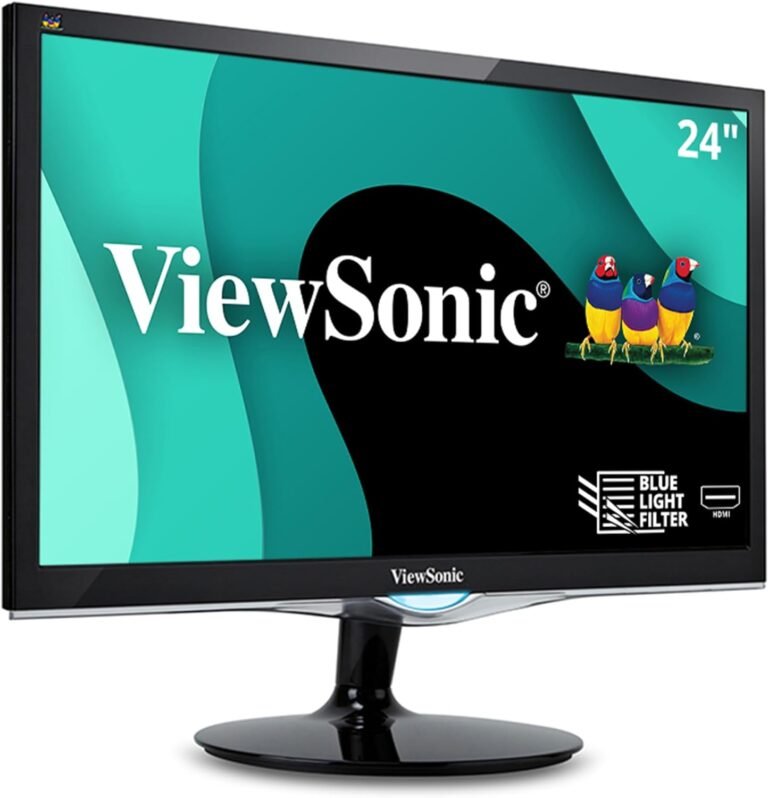 ViewSonic VX2452MH 24 Inch 2ms 60Hz 1080p Gaming Monitor: High Performance for Gamers