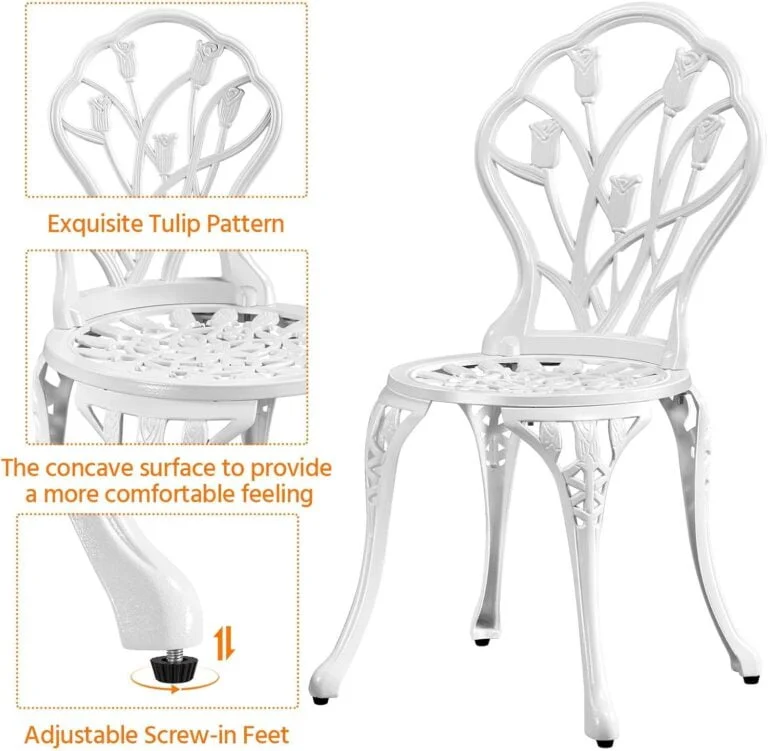Yaheetech Patio Bistro Sets 3 Piece Review